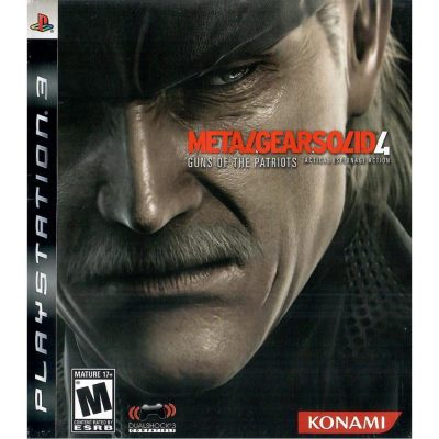 Metal Gear Solid 4 Guns Of The Patriots Ps3 #3 (Sem Manual)