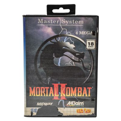 Mortal Kombat Ii (2) Jogo Master System (Encarte Rasgado) (Com Caixa, Sem Manual)