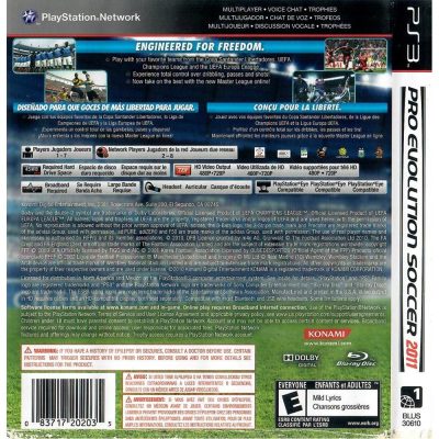 Pes 2011 Pro Evolution Soccer Ps3 #1