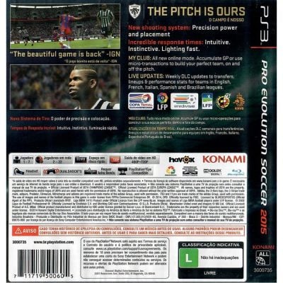 Pes 2015 Pro Evolution Soccer Ps3 #3