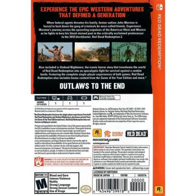 Red Dead Redemption Nintendo Switch