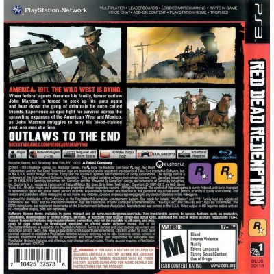 Red Dead Redemption Ps3 #1