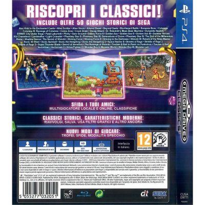 Sega Mega Drive Classics Ps4 (Sem Poster)