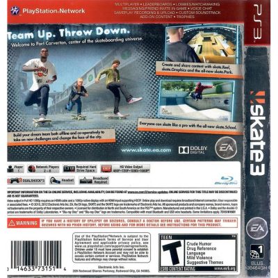 Skate 3 Ps3 #1
