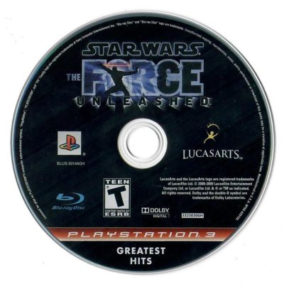 Star Wars The Force Unleashed Ps3 #1 (Greatest Hits) (Somente O Disco)