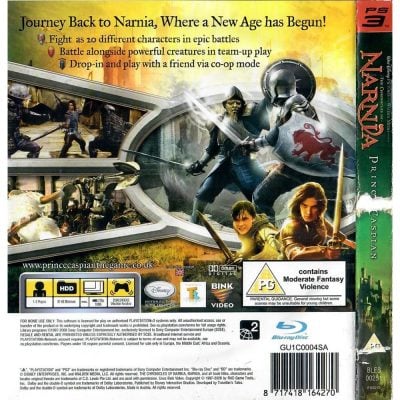 The Chronicles Of Narnia Prince Caspian Ps3 #3 (Sem Manual)