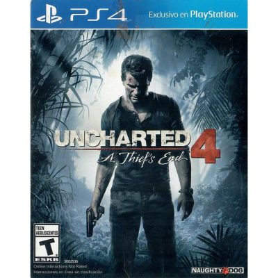 Uncharted 4 A Thiefs End Ps4 #1 (Case De Papelão)