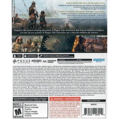 A Plague Tale Requiem Ps5