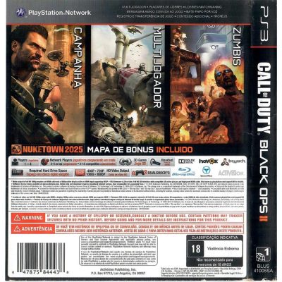 Call Of Duty Black Ops Ii Ps3 #1