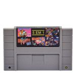 Cartucho Super Nintendo 5 Jogos Em 1 (Snes) Cartucho Super Nintendo 5 Jogos Em 1 (Snes)