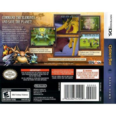 Golden Sun Dark Dawn Nintendo Ds
