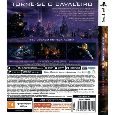 Gotham Knights Deluxe Edition Ps5 (Sem Códigos)