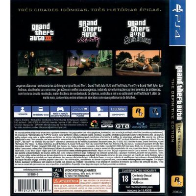 Grand Theft Auto Trilogy Ps4 #1