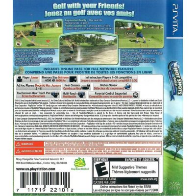 Hot Shots Golf World Invitational Psvita