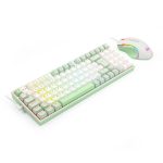 Kit Gamer Redragon Com Mouse Rgb, 7200 Dpi + Teclado Mecânico, Rgb, Switch Brown, Layout 96%, Abnt2