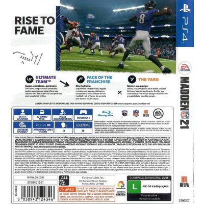 Madden Nfl 21 Ps4