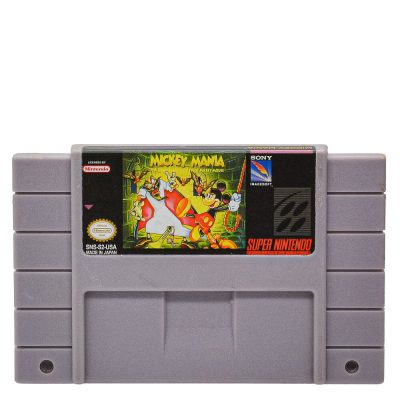 Mickey Mania Jogo Paralelo Super Nintendo (Snes)