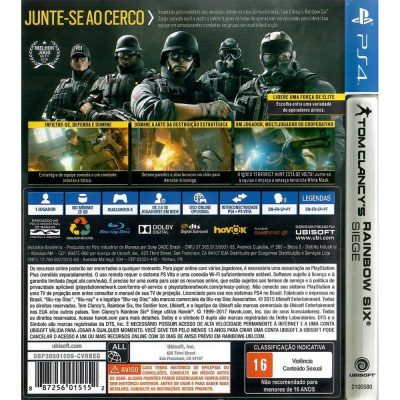 Rainbow Six Siege Ps4 #1