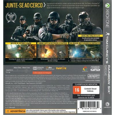 Rainbow Six Siege Xbox One #1