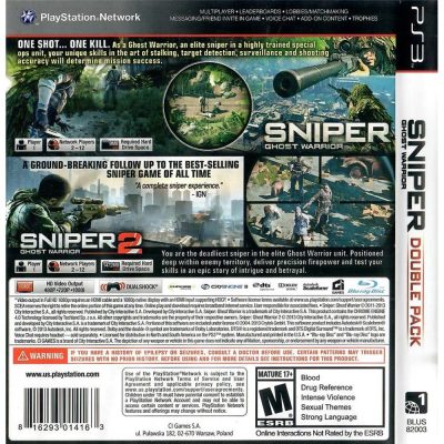 Sniper Ghost Warrior Double Pack Ps3