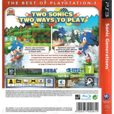 Sonic Generations Ps3 #3 (Essentials)
