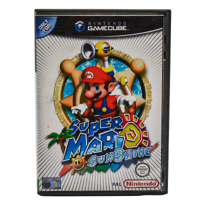 Super Mario Sunshine Jogo Gamecube (Sem Manual, Capa Reimpressa)