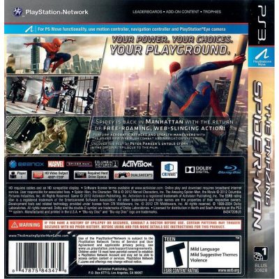 The Amazing Spider-Man Ps3 #3 (Sem Manual)