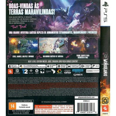 Tiny Tinas Wonderlands Ps5 #2