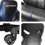 Cadeira Gamer Mx8 Giratoria Preto/Azul(Mgch-8170/Bk-Bl) Cadeira Gamer Mx8 Giratoria Preto/Azul(Mgch-8170/Bk-Bl)
