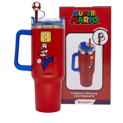Canecão Térmico 1,15L - Super Mario