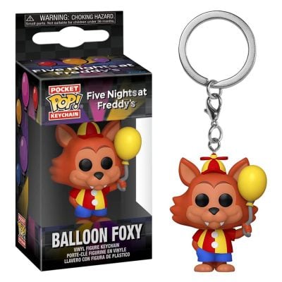 Chaveiro Funko Balloon Foxy (Pocket Pop Keychain Fnaf)