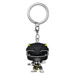 Chaveiro Funko Black Ranger (Pocket Pop Keychain Power Rangers 30Th Anniversary)