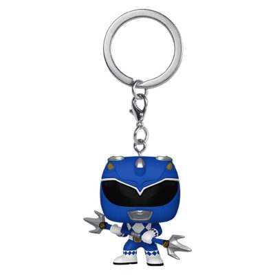 Chaveiro Funko Blue Ranger (Pocket Pop Keychain Power Rangers 30Th Anniversary)