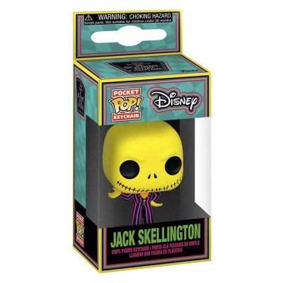 Chaveiro Funko Jack Skellington (Blacklight) (Pocket Pop Keychain Disney)