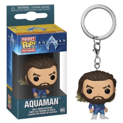 Chaveiro Funko Pocket Pop Keychain - Dc Aquaman And The Lost Kingdom - Aquaman