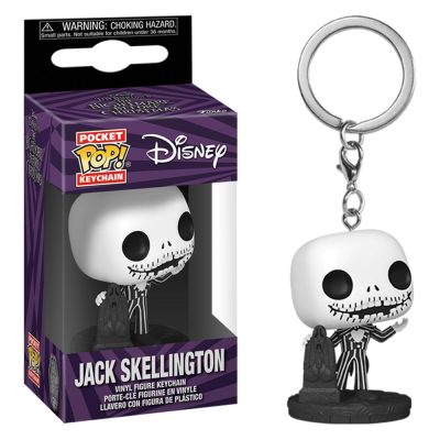 Chaveiro Funko Pocket Pop Keychain - Jack Skellignton