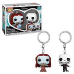 Chaveiro Funko Pop Sally & Jack (2-Pack) Christmas
