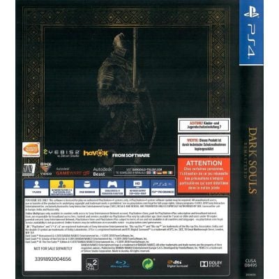 Dark Souls Remastered Ps4