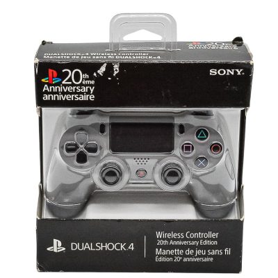 Edição Rara E Limitada - Controle Sem Fio Ps4 - Dualshock 4 Sony Edição 20Th Anniversary