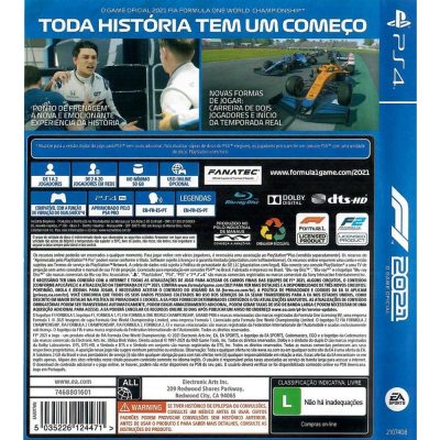 F1 2021 O Game Oficial Ps4 #1