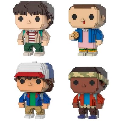Funko Pop 8-Bit - Stranger Things (4 Pack)