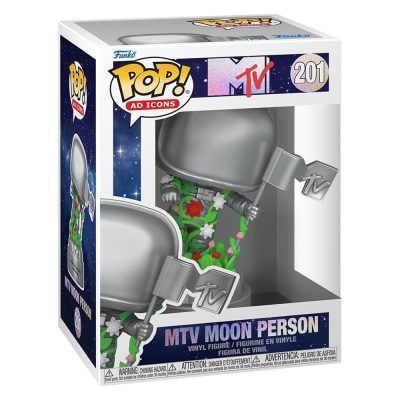 Funko Pop Ad Icons - Mtv Moon Person 201 (With Flowers)