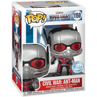 Funko Pop Ant-Man 1150 (Build-A-Scene) (Marvel Civil War) (Special Edition)