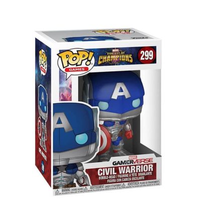 Funko Pop Contest Of Champions Civil Warrior 299 (Marvel Gamerverse)