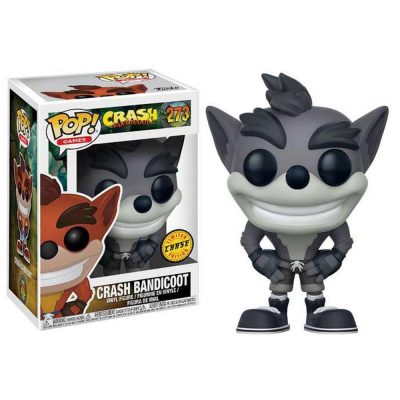 Funko Pop Crash Bandicoot 273 (Chase) (Black And White)
