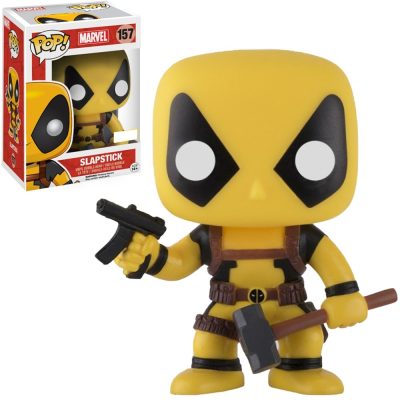 Funko Pop Deadpool (Slapstick) (Yellow) 157 (Vaulted)