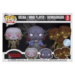 Funko Pop Games - Vecna / Mind Flayer / Demogorgon (3-Pack)