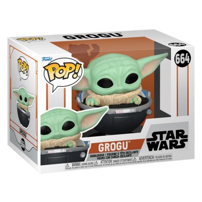 Funko Pop Grogu 664 (In Hover Pram) (Star Wars The Mandalorian)