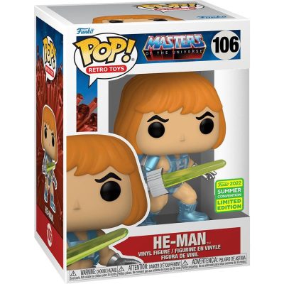 Funko Pop He-Man 106 (Summer 2022) (Retro Toys - Masters Of The Universe)
