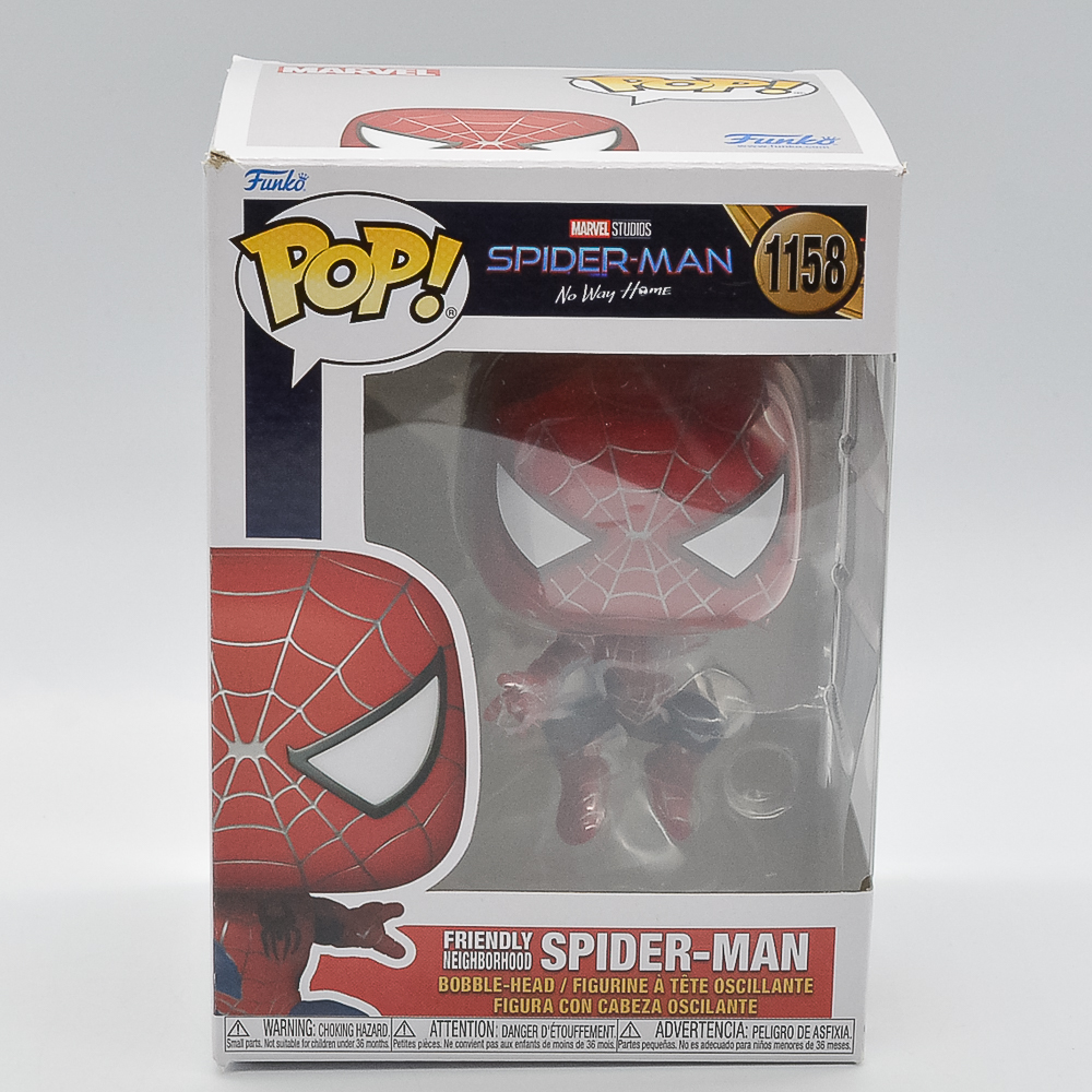 Funko Pop Marvel - Spider-Man No Way Home - Friendly Neighborhood Spider-Man 1158 (Tobey Maguire) (Estoque)